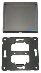 Peha cadre support de plaque aveugle peha alu dialogue - 4602440