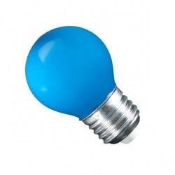 Enzo tronix lampe boule led e27 bleu tronix 1 watt led0123