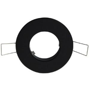 Klemko plaque de montage pour verona 1v ronde noire - led0957