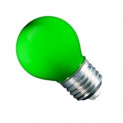 Enzo tronix lampe boule led e27 vert tronix 1 watt led0125