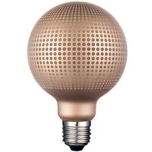 Nordlux Globe LED G95 E27 4-8W 2500K Magician Dots Or - 2760420