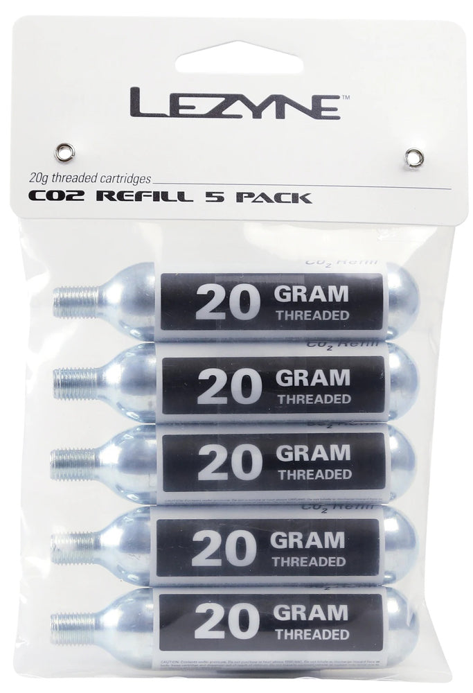 Cartouches de remplacement Lezyne Co2 20g 5 pièces