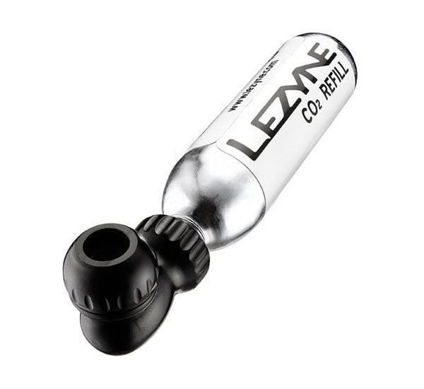 Lezyne cnc pompe à co2 entraînement à double vitesse noir