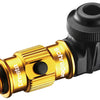 Fixation de valve de mandrin à filetage rabattable ABS Lezyne