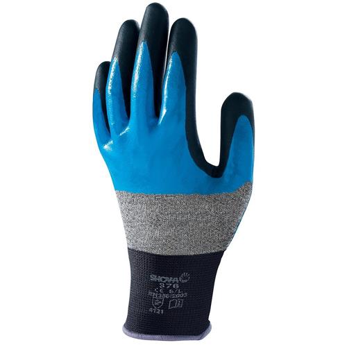 Showa gant de travail 376r mousse nitrile mt9 | 10 pièces
