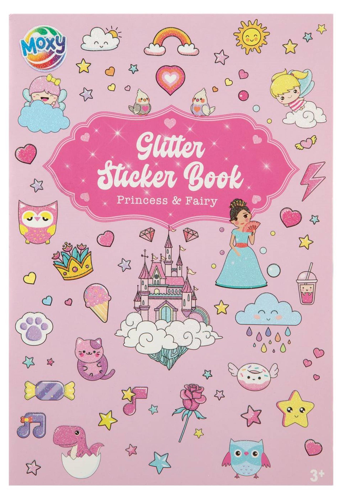 Creative Craft Group Glitter Sticker Book A5 Blue
