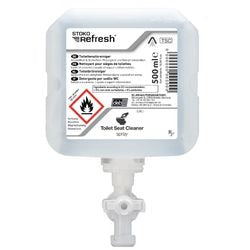 Nettoyant pour sièges de toilettes sans marque, liquide rafraîchissant blanc