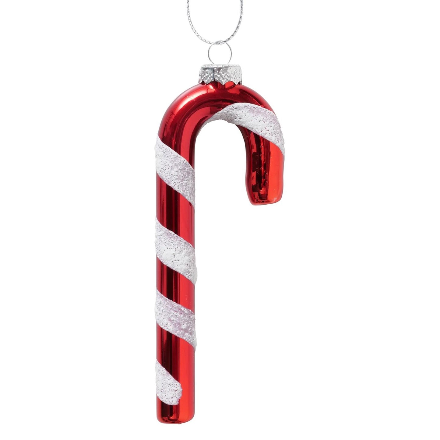Boltze home pendentif de Noël bonbons canne en verre h12cm