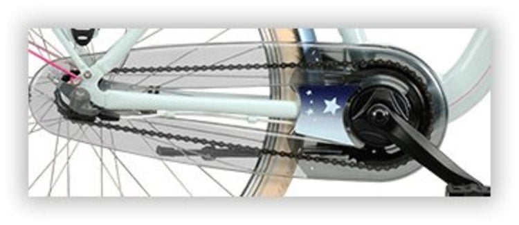 Batavus carter de chaîne étoile 26 transparent
