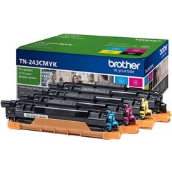 Cartouche de Toner brother tn-243cmyk, rendement standard d'origine