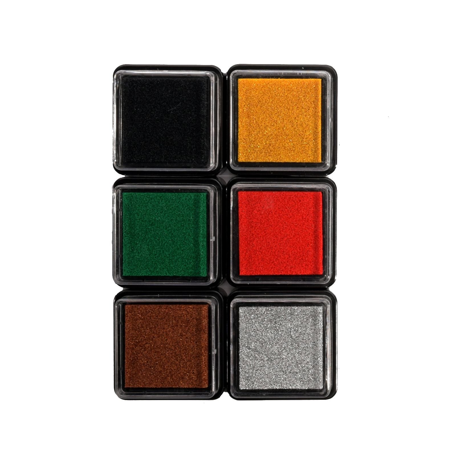 Vaessen creative • tampon encreur colorant 6pcs Noël