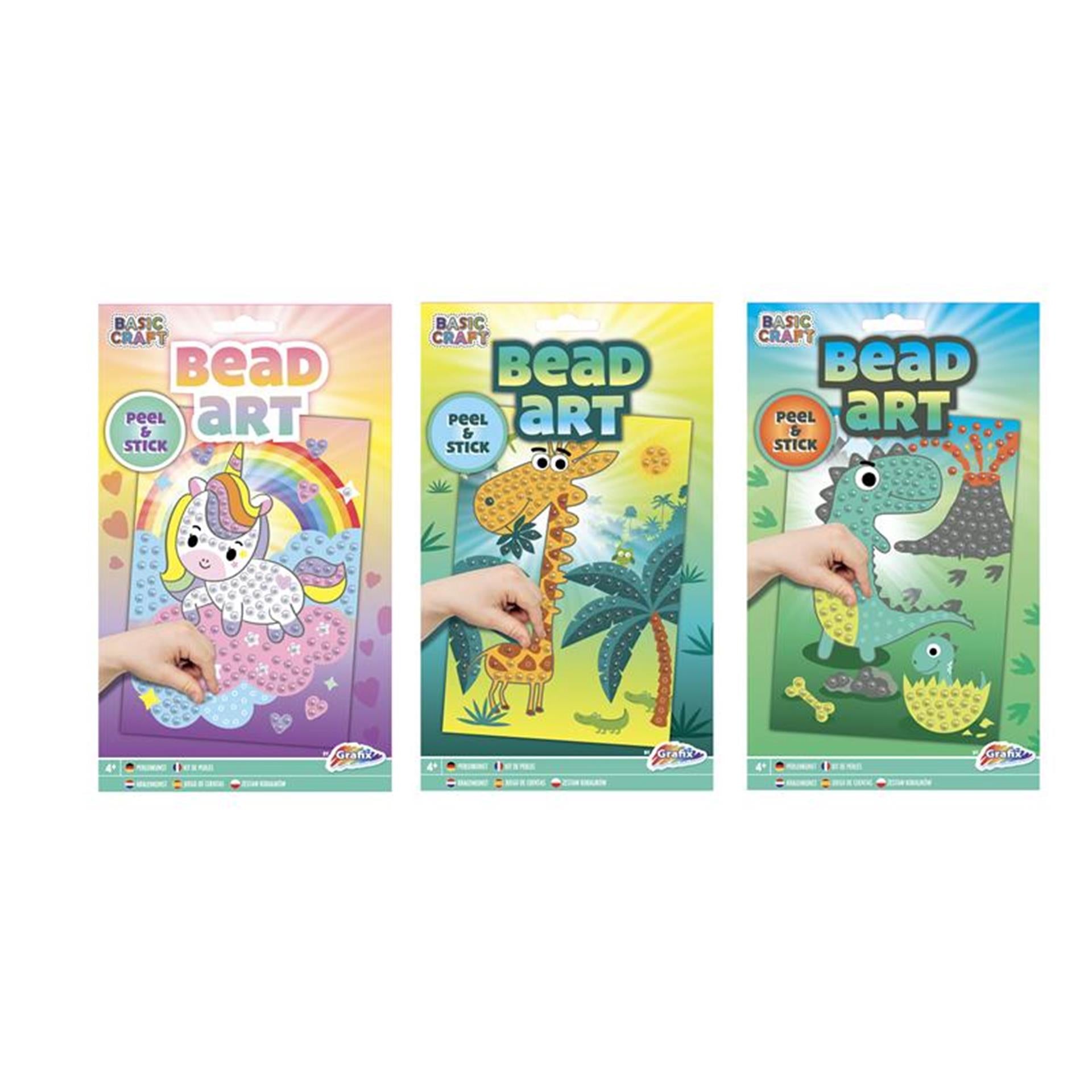 Grafix Craft set perle art dino