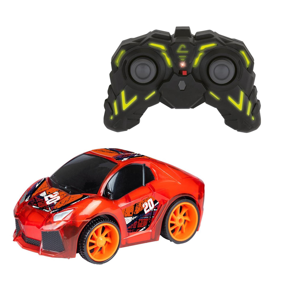 Toi-toys rc-cool voiture de course cascadeur 360 +l-w 17cm