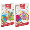 Autocollants Moxy par couleur et forme, 12 feuilles