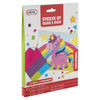 Autocollants Moxy par couleur et forme, 12 feuilles