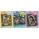 GRAFIX HOLOTHAPHIC DOT Stickerset, 3 ASD. 22 x 18 cm