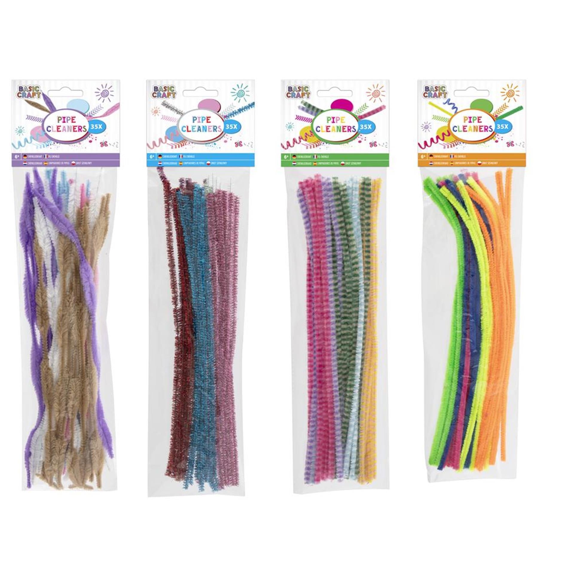 Fil chenille Grafix paquet de 35 pièces