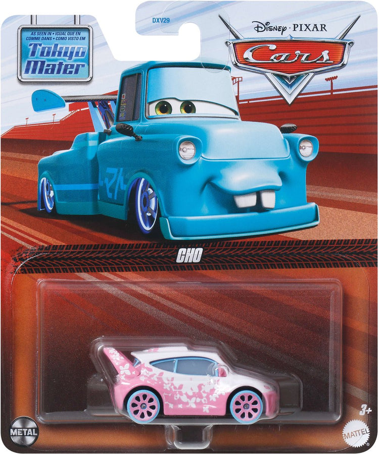 Disney pixar cars jdl80, voiture, 3 ans, métal, rose, blanc