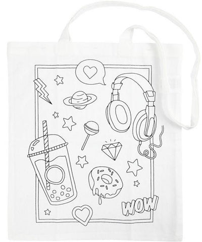 Creativ Company Sac à bandoulière avec impression