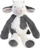 Happy horse vache casper peluche 28cm - blanc gris - peluche bébé