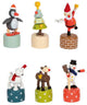 Petit pied - Afficher les figures de danse de Noël et d'hiver, 12e.