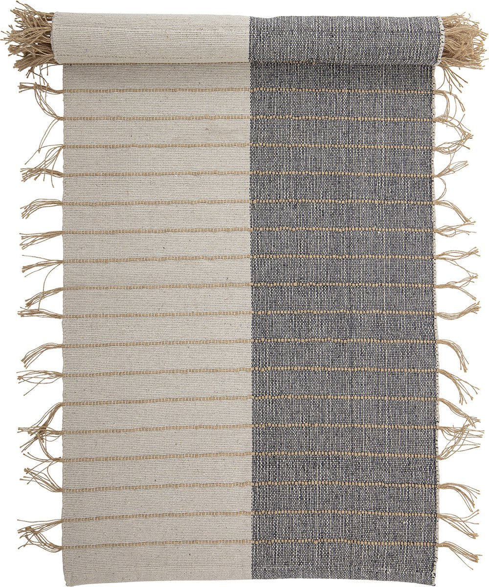 Bloomingville - tapis aciano - beige - coton