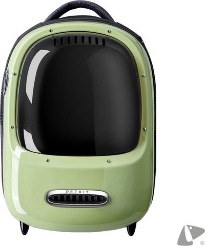 Petkit - breezy dome 2 - capsule de sac de voyage pour chats et chiens - poids léger - bonne ventilation - vert