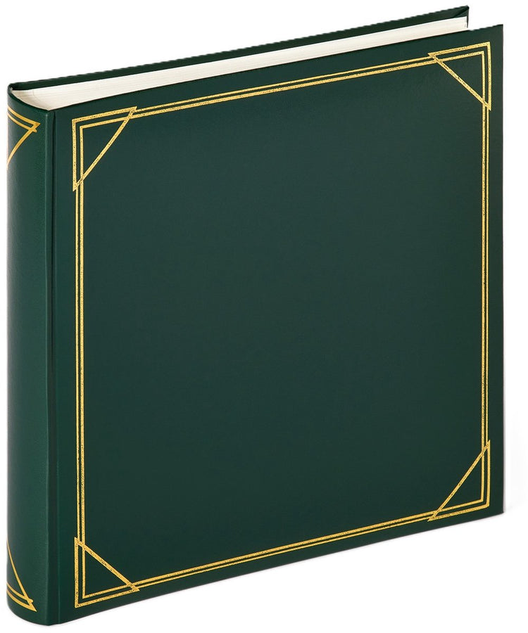 Walther mx-200-a standard - album classique - format 30 x 30 cm - 100 pages blanches - vert