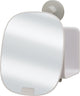 Douche compacte Joseph Joseph Easystore avec miroir réglable - blanc