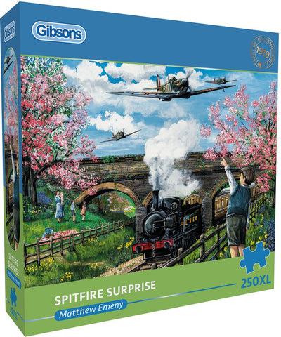 Gibsons - spitfire surprise (spitfire surprise) - mathey emeny - 1000 pièces - 68×49cm - puzzle pour adultes