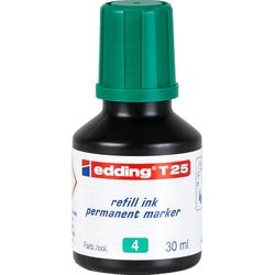 Recharge encre edding t25 vert 30ml