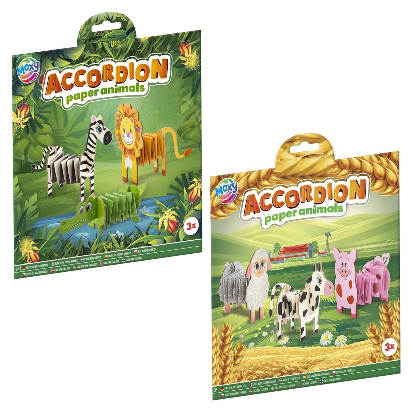 Creative Craft Group plit vos propres animaux en papier, 3DLG.
