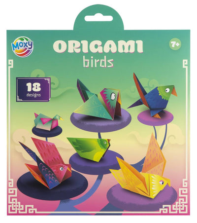 Groupe d'artisanat créatif origami 19,5x19,5cm - 12 feuilles et 18 motifs