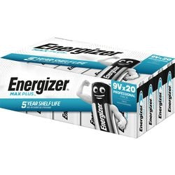 Électrificateur de batterie max plus 9v 20 pièces