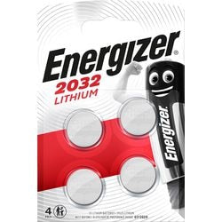 Pile bouton électrificateur lithium cr2032 4 pièces