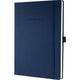 Carnet sigel conceptum ligné bleu foncé