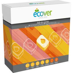 Ecover tablettes tout-en-un pour lave-vaisselle citron 68 pcs