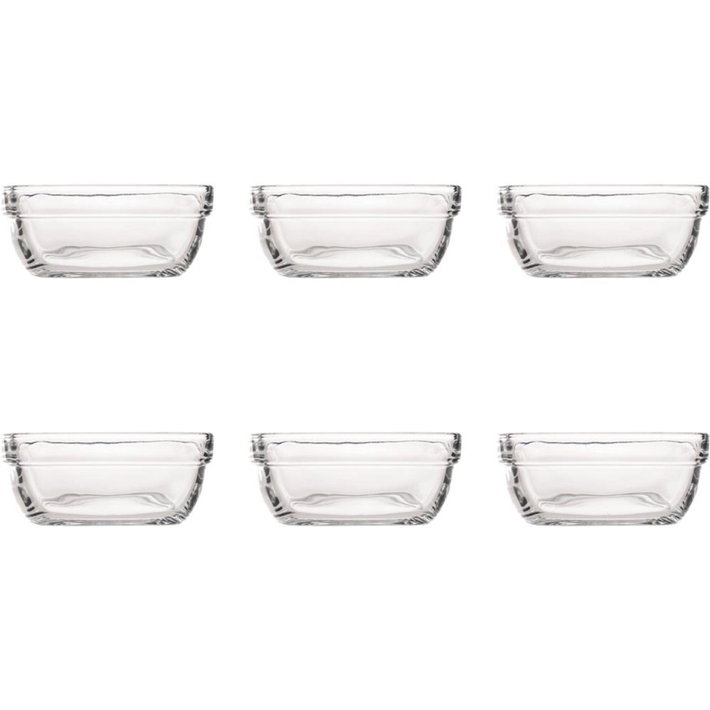 Bol Duralex carré 11cm 6 pièces