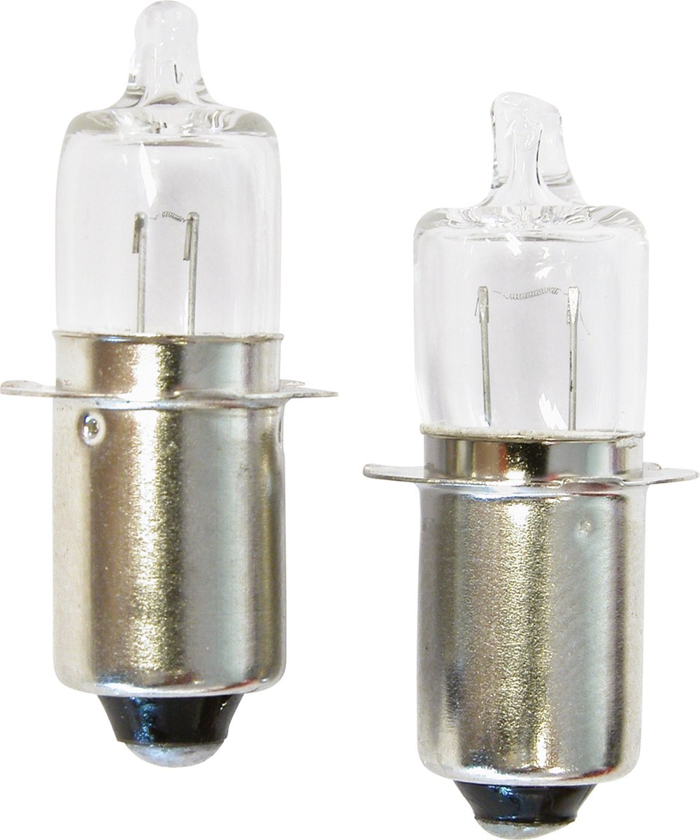 Ampoules de rechange Dresco pour feu avant halogène 6 volts argenté, 2 pièces