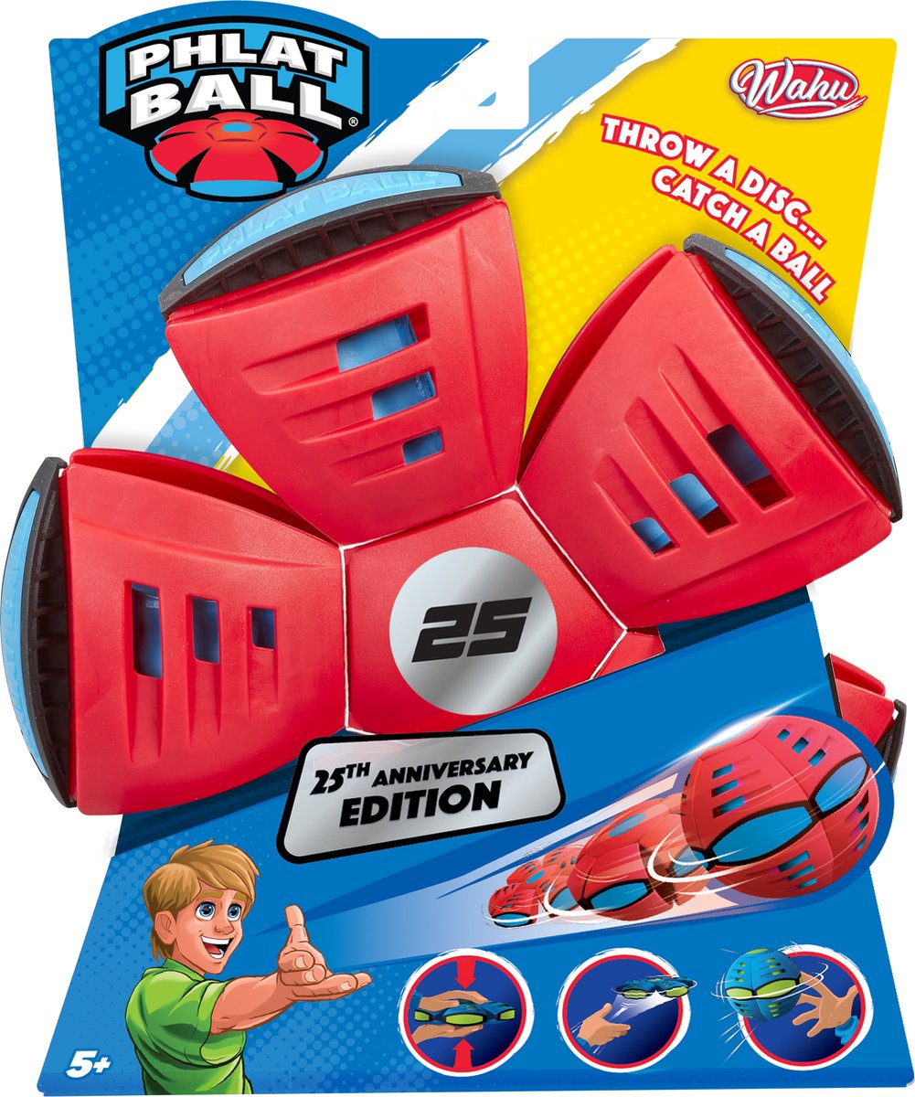 Goliath Wahu Phlat Ball Classique - Rouge