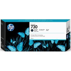 Cartouche d'encre hp 730 originale noir mat