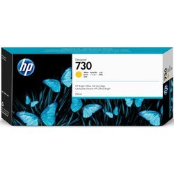 Cartouche d'encre hp 730 originale jaune