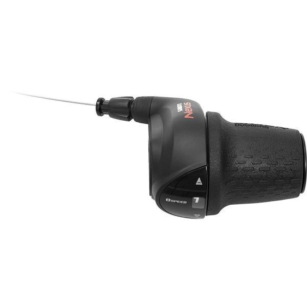 Shimano Turner (à droite) Nexus 8 SL-C6000 sans poignée de frein et câble extérieur noir (emballage d'atelier)
