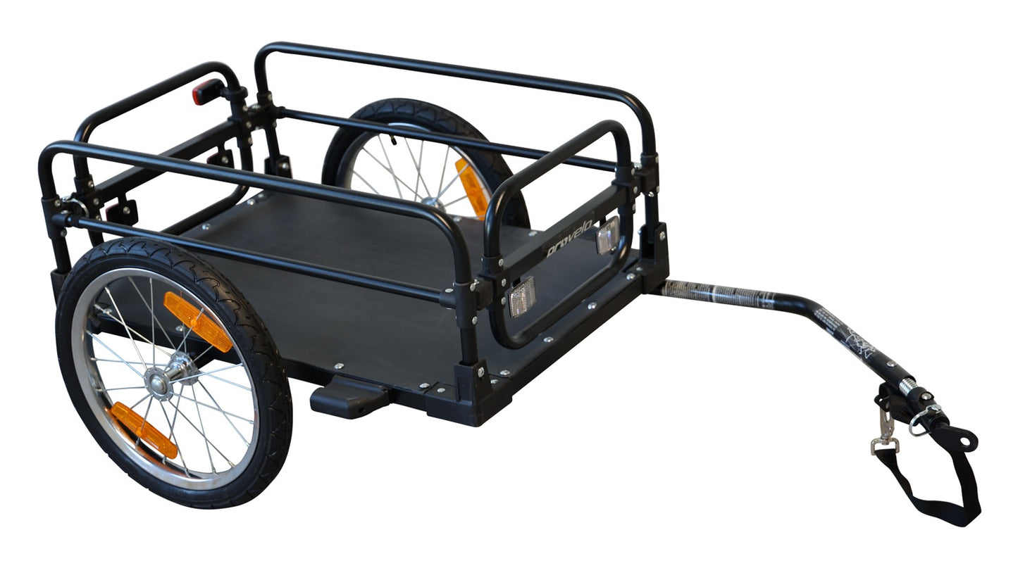 Trailer à vélo de probélo pliable - noir