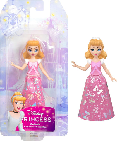 Disney princesse cendrillon core petite poupée, petite poupée, femme, 3 ans, garçon fille, 95,4 mm, 50 g