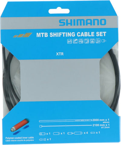 Jeu de câbles de changement de vitesse en polymère Shimano xtr ot-sp41 à 1 vitesse