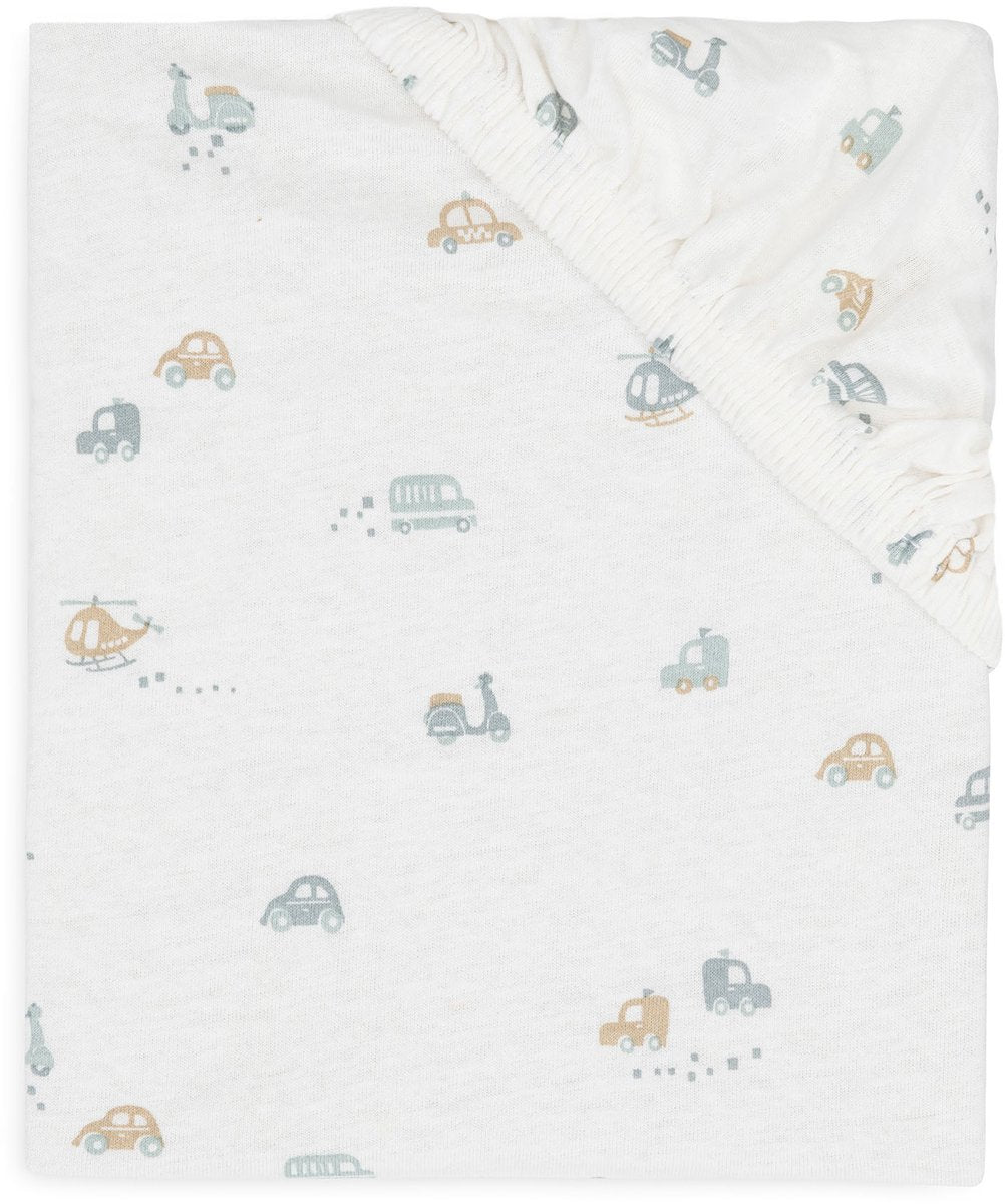 Jollein bébé - drap-housse berceau jersey 40 50x80 90cm - lit bébé - coton doux - en déplacement