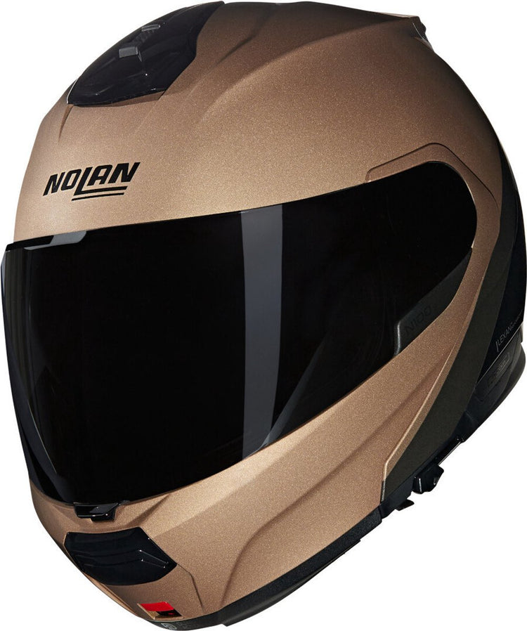 Casque Nolan n100-6 verniciatura spécial 342 sable noir brillant - taille s - casque