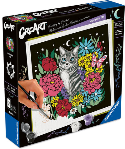 Ravensburger creart lutin peinture froide par numéro - chat