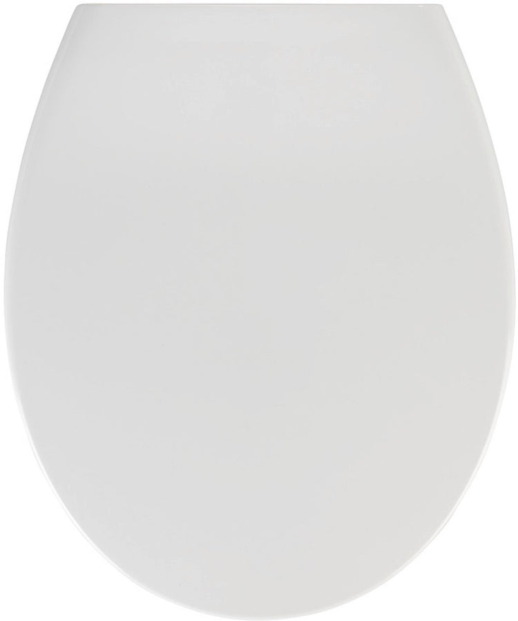 Abattant WC Wenko Samos - Duroplast blanc antibactérien - fermeture soft close easy-close - fixation fix-clip en acier inoxydable - abattant WC - abattant WC - blanc